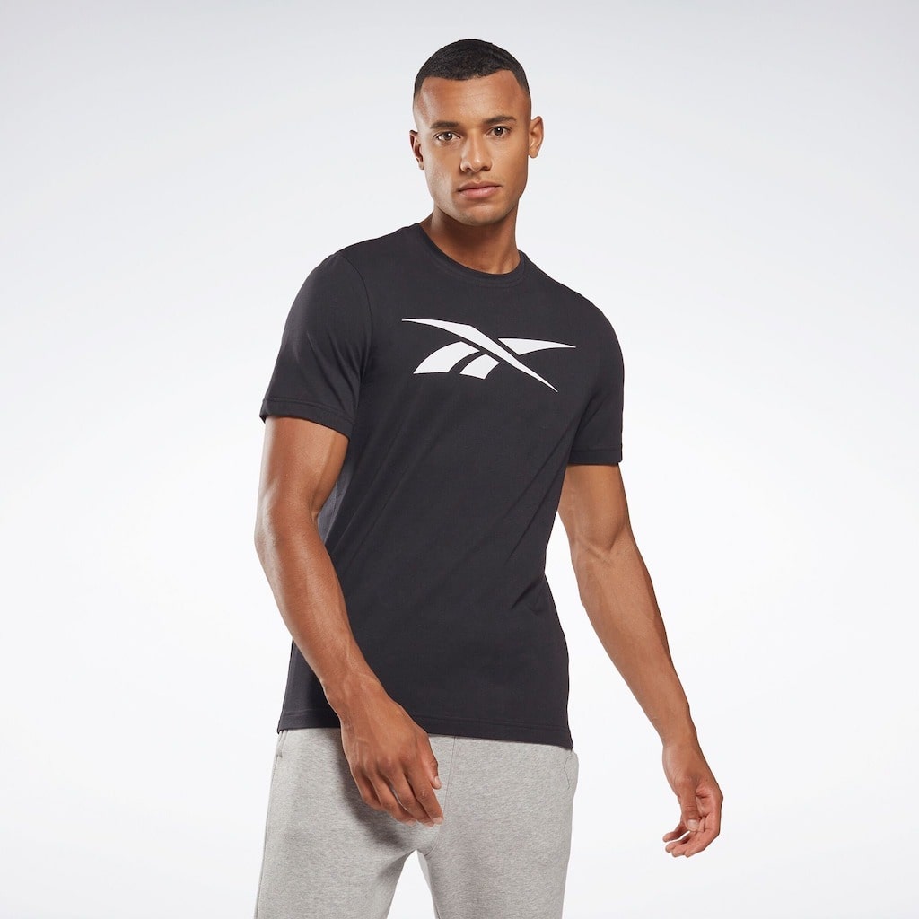 Camiseta Reebok Graphic Series Vector - Negra