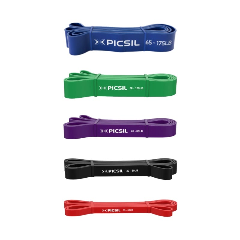 pack bandas 5 elasticas picsil