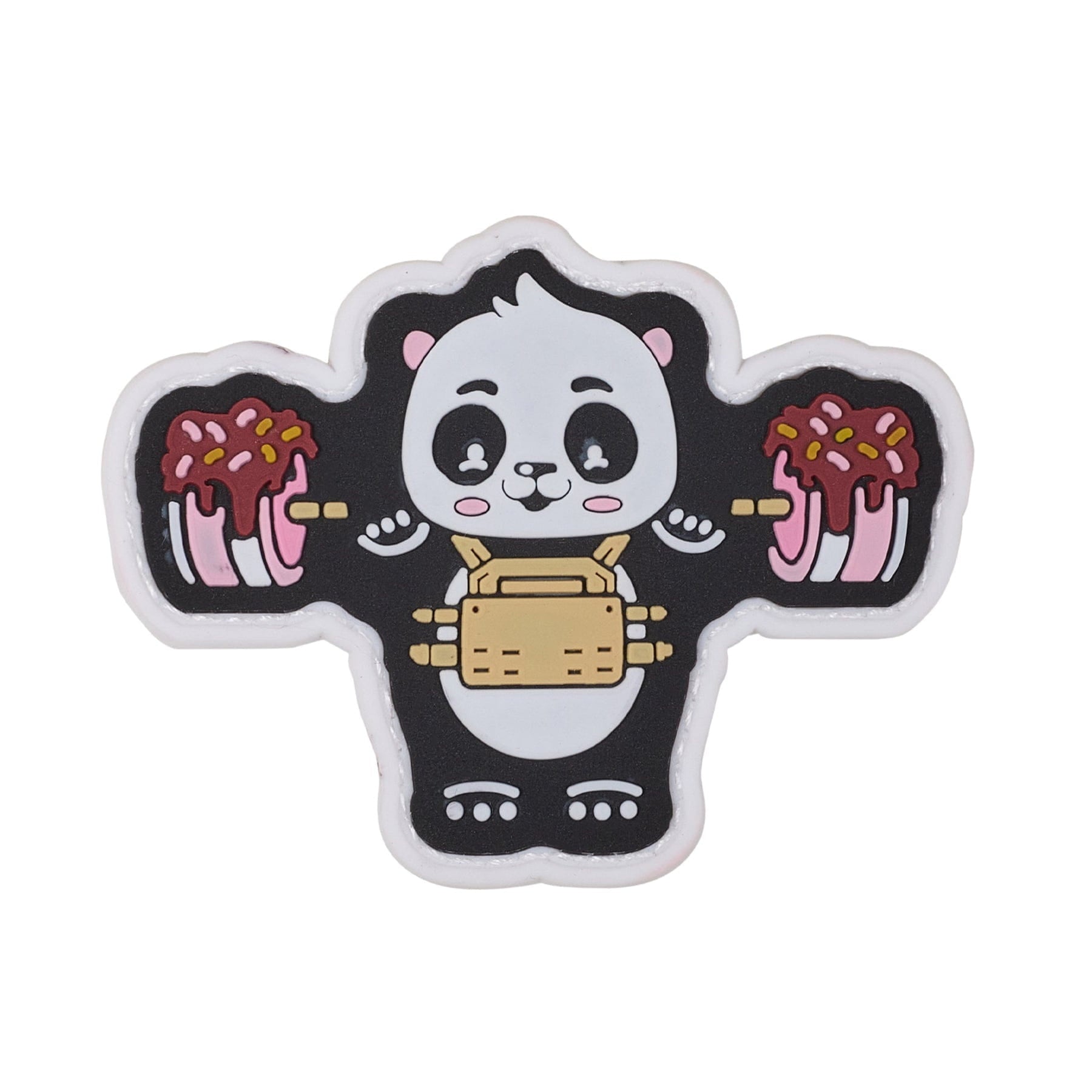 Parche Cream Panda