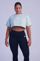 Camiseta corta m4u oversize essential verde claro