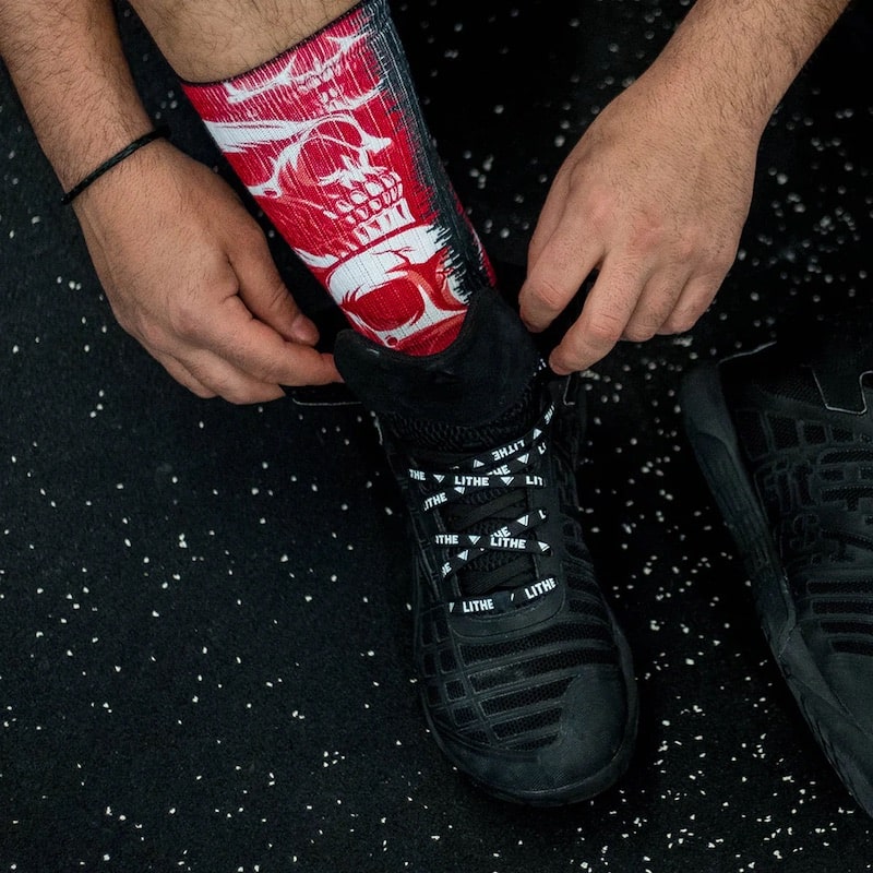calcetines litheapparel calavera escarlata-3