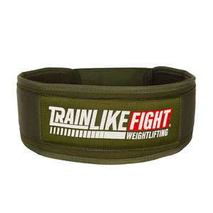 cinturon halterofilia entry trainlikefight verde