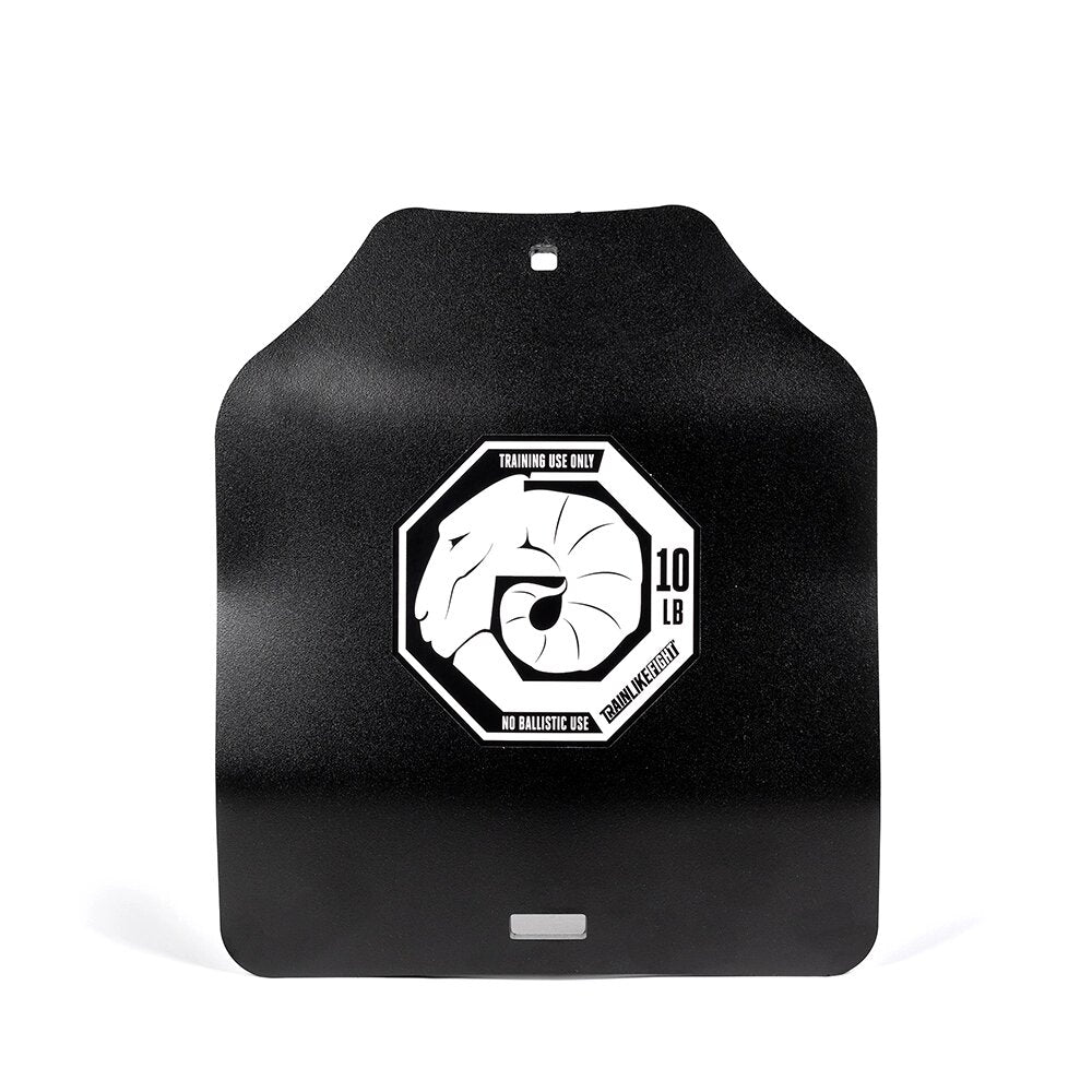 frontal placas chaleco lastrado triple curve 10lb trainlikefight